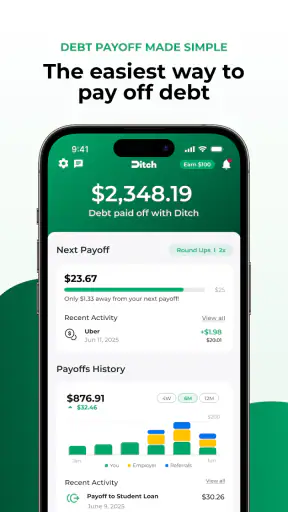 Ditch: Pay Off Debt Faster screenshot 1