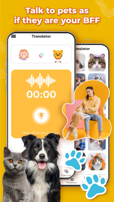 Dog & Cat Translator Prank App screenshot 1