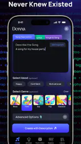 Donna AI Song & Music Maker screenshot