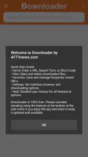 Downloader by AFTVnews screenshot 1