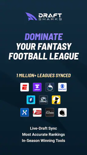 Draft Sharks Fantasy Football screenshot 1