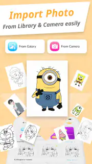 Draw Cartoon - AR Drawing App screenshot 4