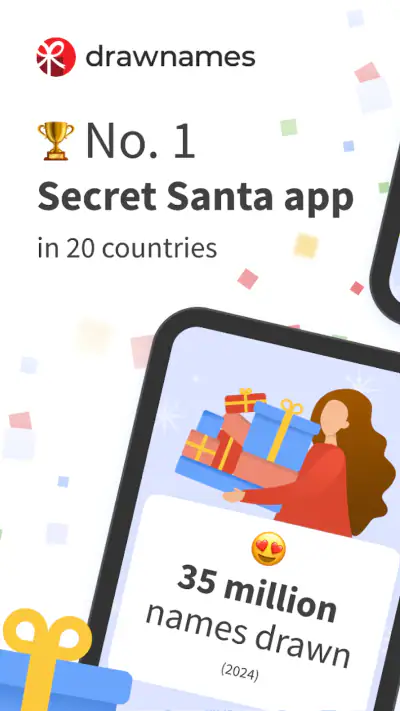drawnames | Secret Santa app screenshot 1