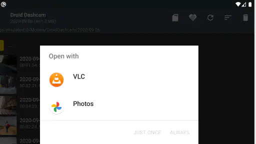 Droid Dashcam - Video Recorder screenshot
