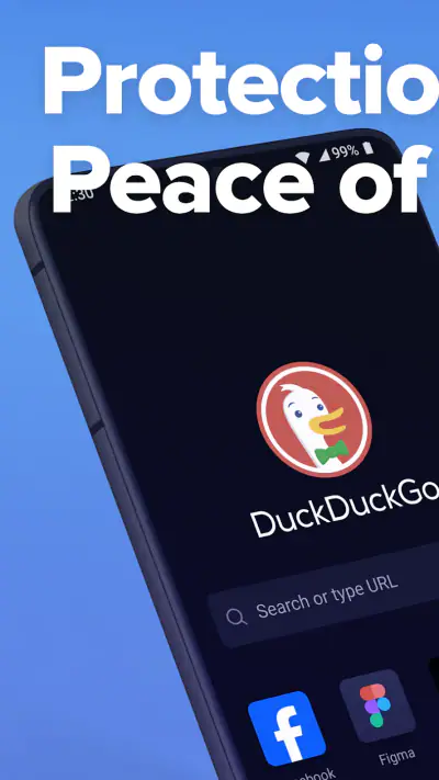 DuckDuckGo Browser, Search, AI screenshot 1