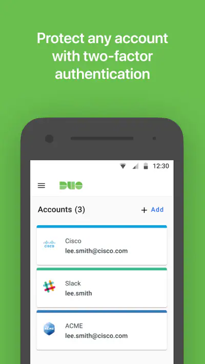 Duo Mobile screenshot 1