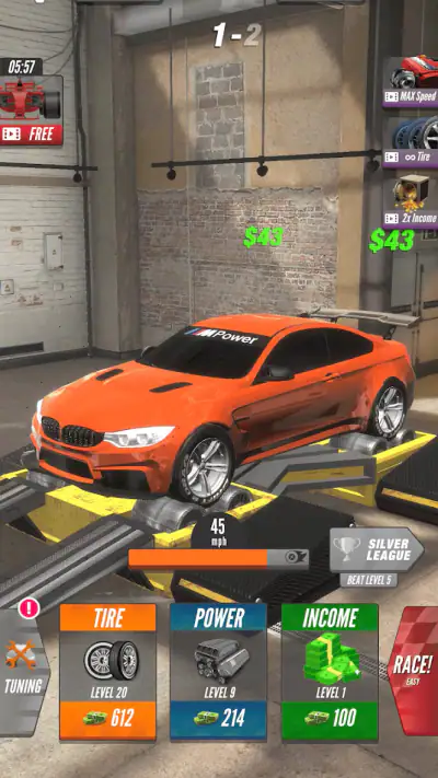 Dyno 2 Race - Car Tuning screenshot 1