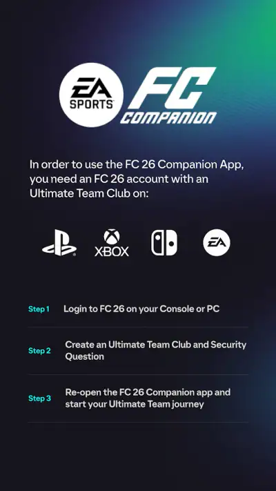 EA SPORTS FC™ 26 Companion screenshot 1