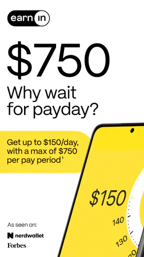 EarnIn: Why Wait for Payday? screenshot 1