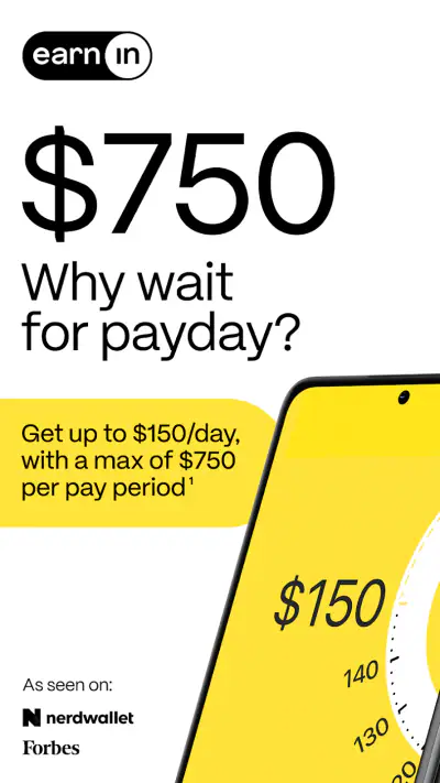 EarnIn: Why Wait for Payday? screenshot 1