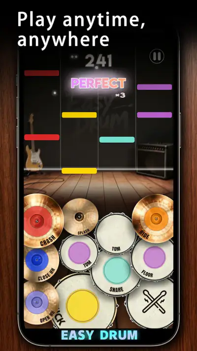 Easy Drum - Real Music Drum screenshot 1
