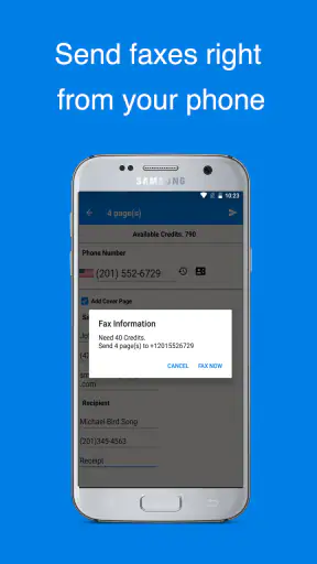 Easy Fax - Send Fax from Phone screenshot 1