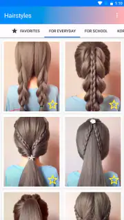 Easy hairstyles step by step screenshot 8
