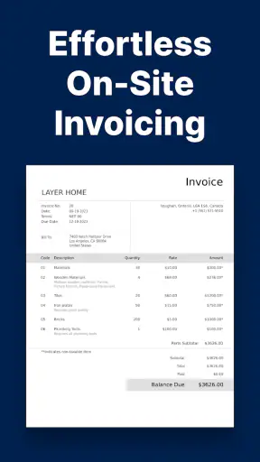 Easy Invoice & Estimates Maker screenshot 1