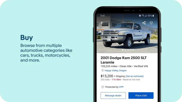 eBay Motors: Parts, Cars, more screenshot 1
