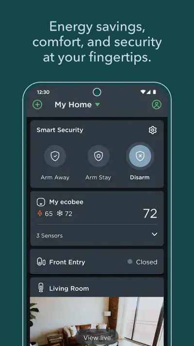 ecobee screenshot 1