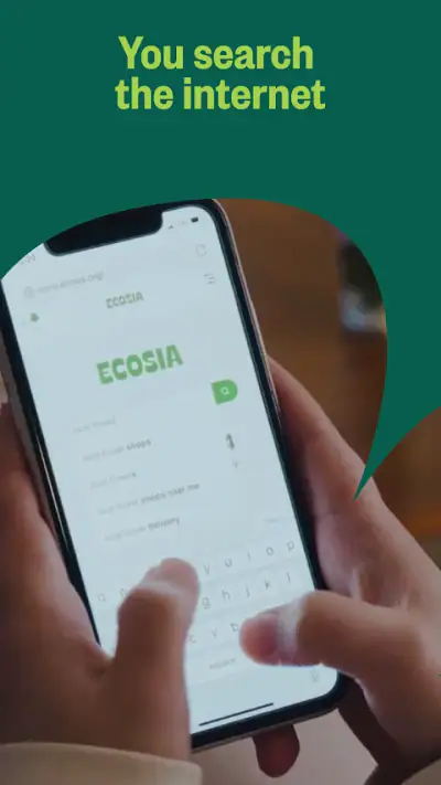 Ecosia - Safe Internet Browser screenshot 1