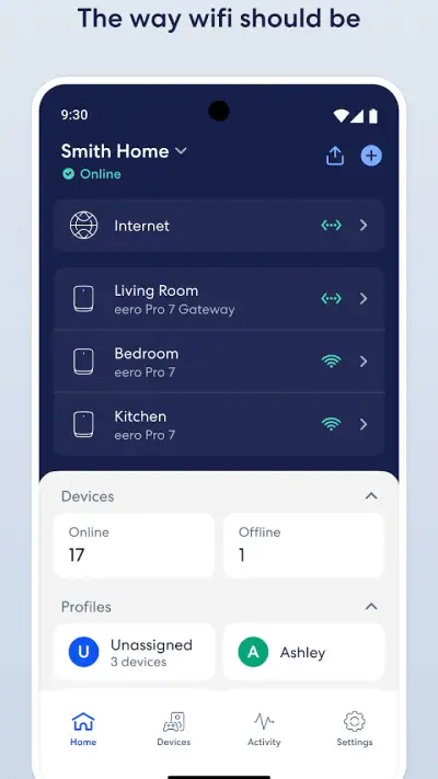 eero wifi system screenshot 1