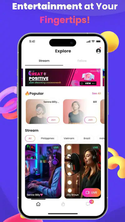 ELive-Chill&Stream screenshot 1