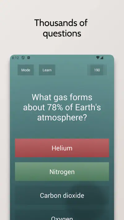 Endless Quiz Pro screenshot 1