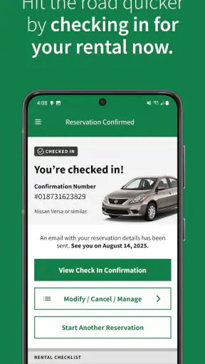 Enterprise Car Rental screenshot 1
