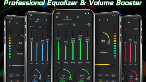 Equalizer- Bass Booster&Volume screenshot 1