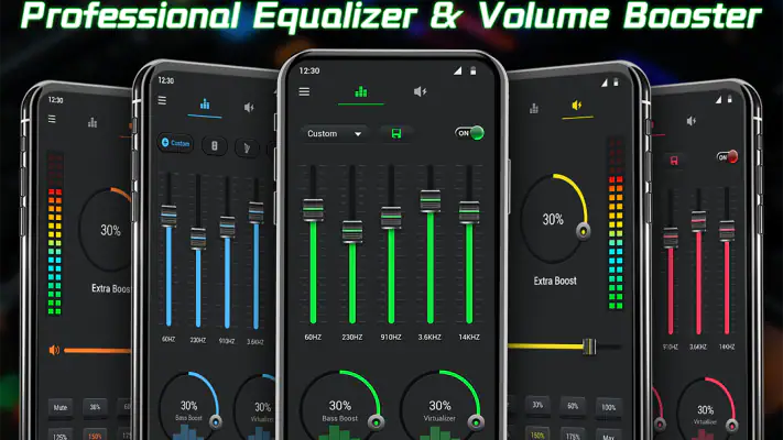 Equalizer- Bass Booster&Volume screenshot 1