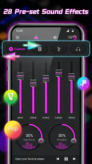 Equalizer- Bass Booster&Volume screenshot 6