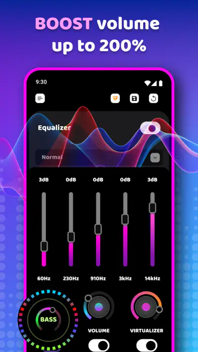 Equalizer Sound & Bass Booster screenshot 1