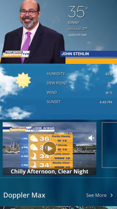 Erie Weather screenshot 1