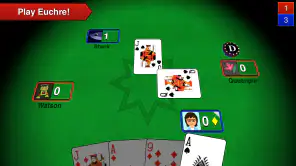 Euchre 3D Card Game Online screenshot 1