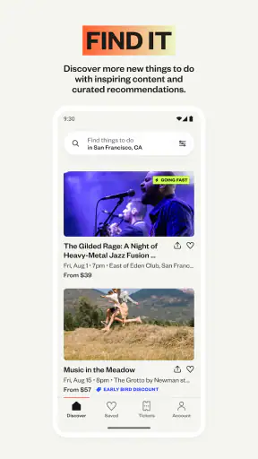 Eventbrite App screenshot 1