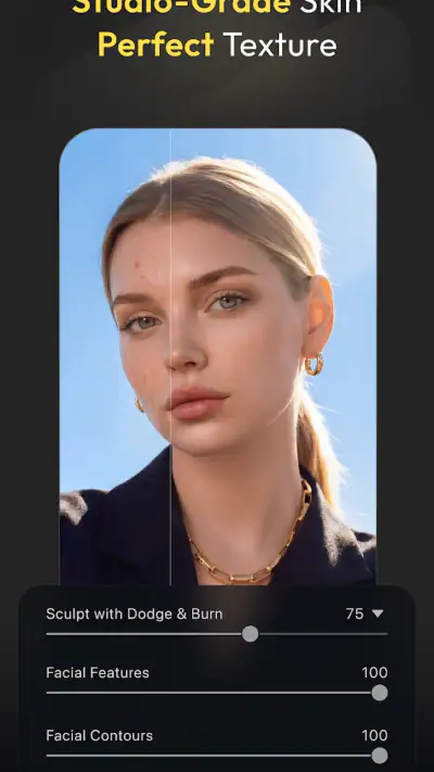 Evoto-AI Photo Editor&Retouch screenshot 1