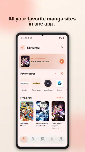 EZ Manga: Webtoon & Manhwa screenshot 1