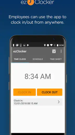 ezClocker: Employee Time Track screenshot 1
