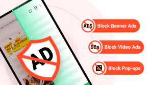 FAB Adblocker Browser:Adblock screenshot 1