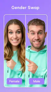 FacePic Face Editor, Hair, Age screenshot
