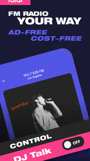 faidr: FM Radio & Music screenshot 1