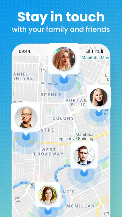 Family Location Tracker screenshot 1