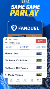 FanDuel Sportsbook & Casino screenshot