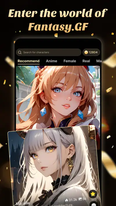 Fantasy AI: RP & Companions screenshot 1