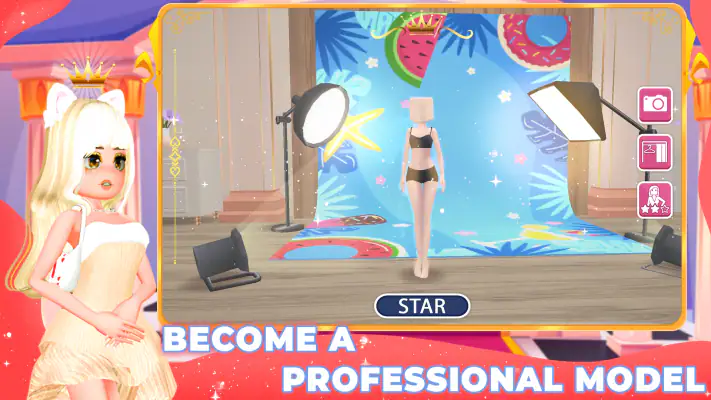 Fashion Impress: Dress Up Star screenshot 1