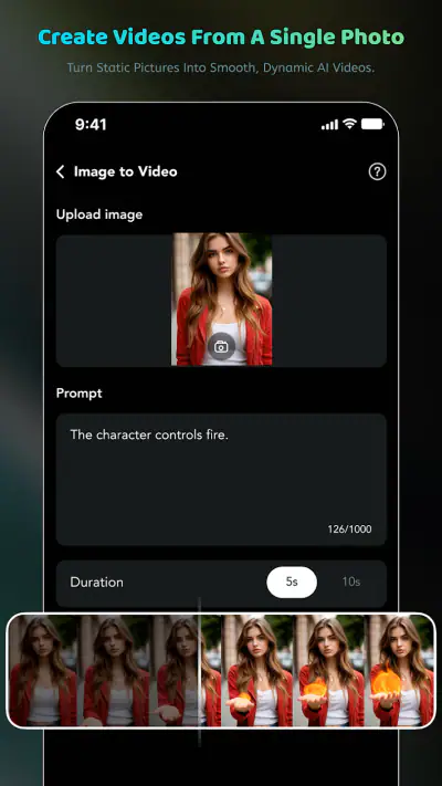 FastVid AI: Photo to Video screenshot 1