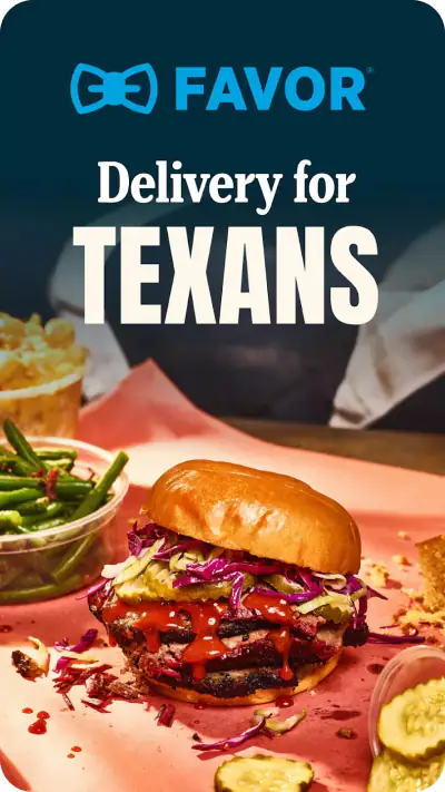 Favor: Texas Food Delivery screenshot 1