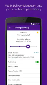 FedEx Mobile screenshot