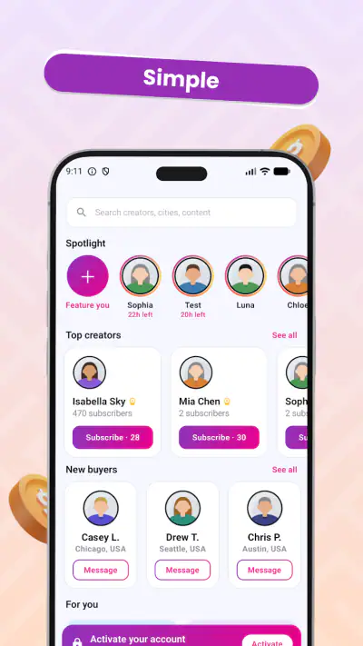 FeedFan - Instafeet App screenshot 1