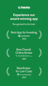 Fidelity Investments screenshot