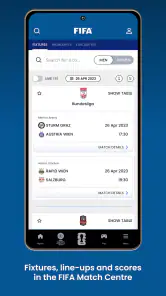 FIFA Official App screenshot