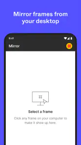 Figma: view. comment. mirror. screenshot