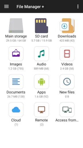 File Manager screenshot 1